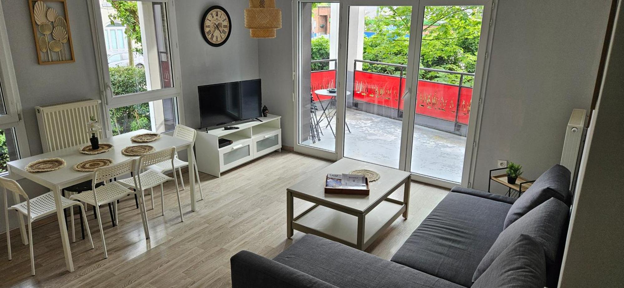 Appartement 2 Chambres Avec Terrasse Et Garage แซงต์อองเดร ภายนอก รูปภาพ